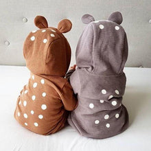 Load image into Gallery viewer, Baby Dinosaur and Rabit Jumpsuit With Zipper Newborn Baby Clothes Crawling Clothes Baby Girls and Boys Kids Costume Jumpsuit