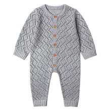 Load image into Gallery viewer, Handmade Modern Luxury Christmas Baby Rompers Newborn Rabbit Baby Jumpsuit Overall Long Sleeve Baby Boys Clothes