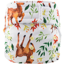 Load image into Gallery viewer, Hook & Loops Pocket Diaper - cloth Inner Waterproof Washable Reusable Baby Diaper For Kids