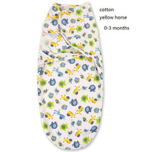 Load image into Gallery viewer, 100% Cotton Baby Swaddle Wrap Blanket Newborn Infants Baby Envelop Sleep Bag Sleepsacks For Girls