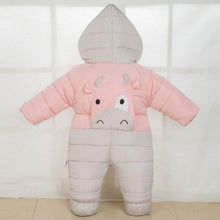 Load image into Gallery viewer, Baby Winter Wear Clothes Snowsuit Cute Calf Infant Snow Jacket Thicken Jumpsuit Children Coat For Babies In Modern Interesting Design