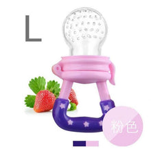 Load image into Gallery viewer, Silicone Baby Pacifier Feeder Cartoon Animal Infant Nipple Holder Newborn Fruit pacifier Tetine Silicona Nipple Bit
