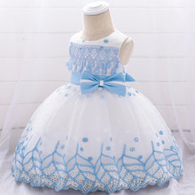 Load image into Gallery viewer, Leaf Embroidered Princess Children Elegant Dress For Girls Baby Wedding Dresses Unique Design