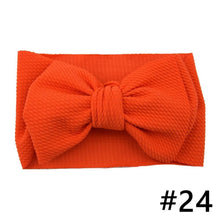 Load image into Gallery viewer, Baby Girls Headband Big Bow Hair Band Kids Adjustable Head Wrap Turban Infant Hair Accessories