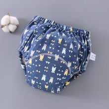 Load image into Gallery viewer, Baby Training Pants Cloth Diapers Washable 6 Layers Gauze Cover Breathable Spring Reusable Newborn Diaper Nappies For Baby and Kids