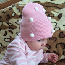 Load image into Gallery viewer, Baby Girl Boy Winter Spring Autumn Soft Warm Knit Caps for Babies
