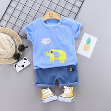 Load image into Gallery viewer, Fashion Infant Clothing Set for Boys and Girls Cute Summer Casual Clothes Set Top+Shorts Kids Clothes Summer Edition T shirt and Pants Set
