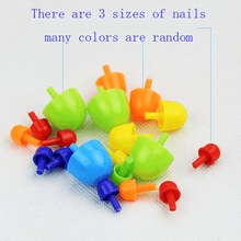 Load image into Gallery viewer, 296PCS Mushroom Nail Toys Children's Educational Toys Children's Intelligent 3D Puzzle Game Board Gifts For Kids Boys and Girls