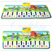 Load image into Gallery viewer, Musical Mat With Animal Voice Baby Piano Playing Carpet Music Game Instrument Toys Early Educational Toys For Kids