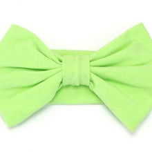 Load image into Gallery viewer, Headband Knitted Cotton Children Girls Elastic Bow Hair Bands Turban for girl Headbands