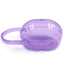 Load image into Gallery viewer, Color Pacifier Baby Solid Box Soother Container Holder Box Travel Storage Case Safe Holder Pacifier For Kids
