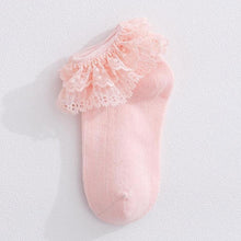 Load image into Gallery viewer, New Baby Socks Cute Lace Flower Bows Newborn Baby Girl Socks Cotton Princess Girls Socks