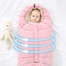 Load image into Gallery viewer, Newborn Winter Warm Baby Sleeping Bag Sleep sack For Stroller for Baby Sleep Sack Thickening Dual-use For Baby Kids
