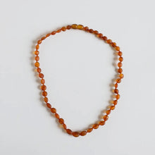 Load image into Gallery viewer, Raw Cognac Baltic Amber || Classic || Necklace