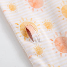 Load image into Gallery viewer, Brighter Days Zippered Baby Romper