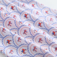 Load image into Gallery viewer, Liberty & Lace Ruffled Zippered Baby Romper