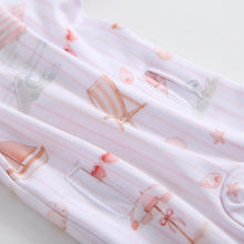 Load image into Gallery viewer, Beach Baby Ruffled Zippered Baby Romper