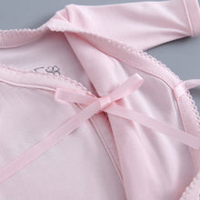 Load image into Gallery viewer, Light Pink Bereavement Gown & Hat Set