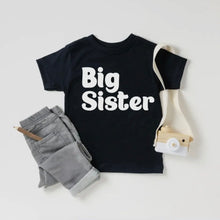 Load image into Gallery viewer, Big Sister - Pregnancy Announcement Sibling Tee