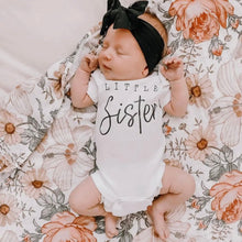 Load image into Gallery viewer, Little Sister Pregnancy & Gender Reveal Onesie