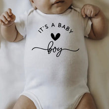 Load image into Gallery viewer, It's A Baby Boy Gender Reveal Onesie