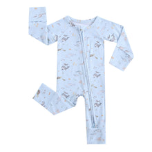 Load image into Gallery viewer, Sea of Love Zippered Baby Romper