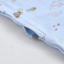 Load image into Gallery viewer, Sea of Love Zippered Baby Romper