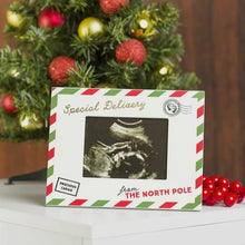 Load image into Gallery viewer, Special Delivery Sonogram Holiday Picture Frame