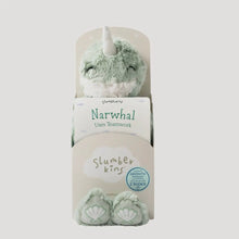 Load image into Gallery viewer, Narwhal's Growth Mindset Plush Set - Slumberkins