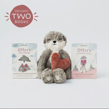 Load image into Gallery viewer, Otter's Building Connections Plush Set - Slumberkins