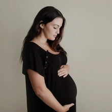 Load image into Gallery viewer, Maternity Mommy Labor and Delivery/ Nursing Gown