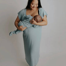 Load image into Gallery viewer, Maternity Mommy Labor and Delivery/ Nursing Gown