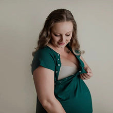 Load image into Gallery viewer, Maternity Mommy Labor and Delivery/ Nursing Gown