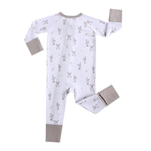 Load image into Gallery viewer, Little Lamb Zippered Baby Romper