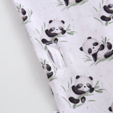 Load image into Gallery viewer, Lucky Panda Zippered Baby Romper