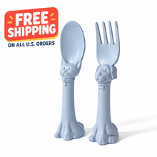 Load image into Gallery viewer, Spoon la la Toddler Utensils — 2-Pack
