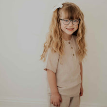 Load image into Gallery viewer, Cream Muslin Shorts Set
