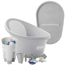 Load image into Gallery viewer, Shnuggle Bath & Change Bundle: Baby Bath & Changing Bundle + Accessories - 6-Piece Set for Cozy Bath & Diaper Time