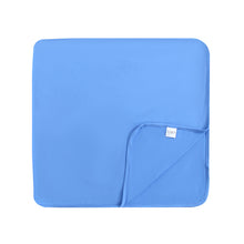 Load image into Gallery viewer, Pure Blue Bamboo Swaddle Blanket