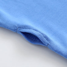 Load image into Gallery viewer, Pure Blue Zippered Baby Romper