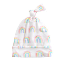 Load image into Gallery viewer, Forever Rainbow Baby Beanie Hat