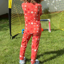 Load image into Gallery viewer, Pink Stars Long Sleeve Bamboo Set