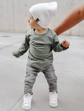 Load image into Gallery viewer, Grey Wash Denim