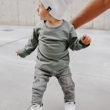 Load image into Gallery viewer, Grey Wash Denim