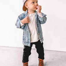 Load image into Gallery viewer, Black Denim