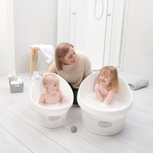 Load image into Gallery viewer, Shnuggle Toddler Bath Tub | Big Bath for bigger kids | Child bathtub seat support | Fits in shower and adult bath