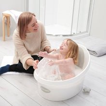 Load image into Gallery viewer, Shnuggle Toddler Bath Tub | Big Bath for bigger kids | Child bathtub seat support | Fits in shower and adult bath