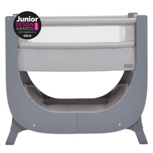 Load image into Gallery viewer, Shnuggle Air Lite Bedside Bassinet | Infant Crib | Height Adjustable Baby Bed with Mattress + 1 Waterproof + 2 White Sheets