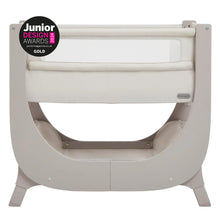 Load image into Gallery viewer, Shnuggle Air Lite Bedside Bassinet | Infant Crib | Height Adjustable Baby Bed with Mattress + 1 Waterproof + 2 White Sheets