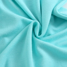 Load image into Gallery viewer, Tranquil Turquoise Zippered Baby Romper